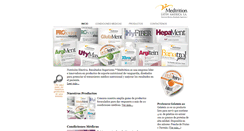 Desktop Screenshot of medtritionlatam.com